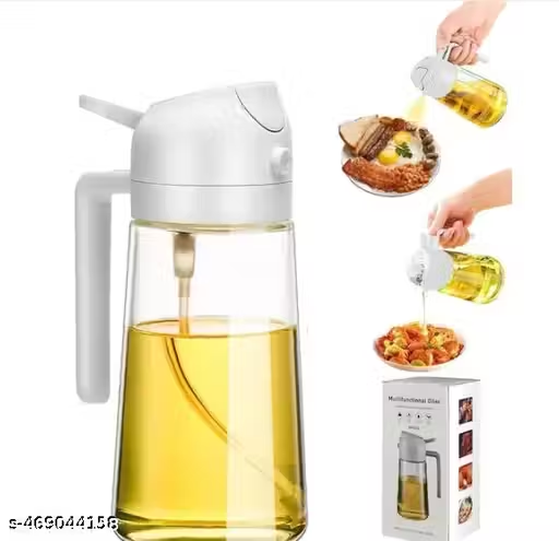 2 in 1 Olive Oil Sprayer and Oil Dispenser Bottle for Kitchen