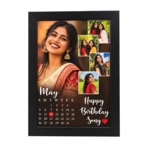 Birthday photo frame