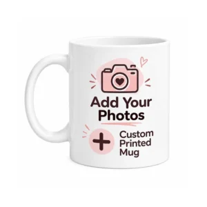 Personalized Coffee Mug | Custom Photo & Text Printed Ceramic Mug